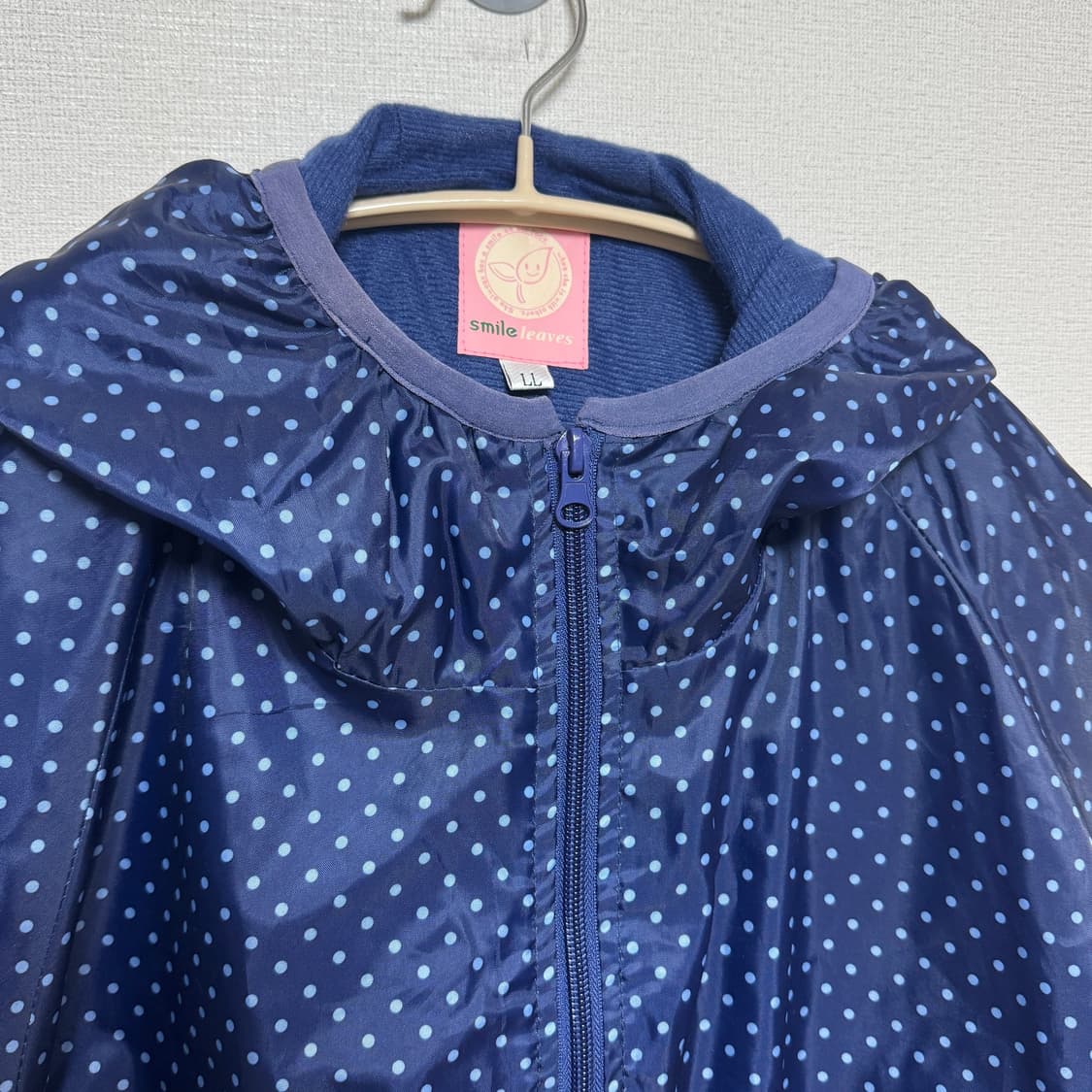 아방 도트 바람막이 상품이미지3