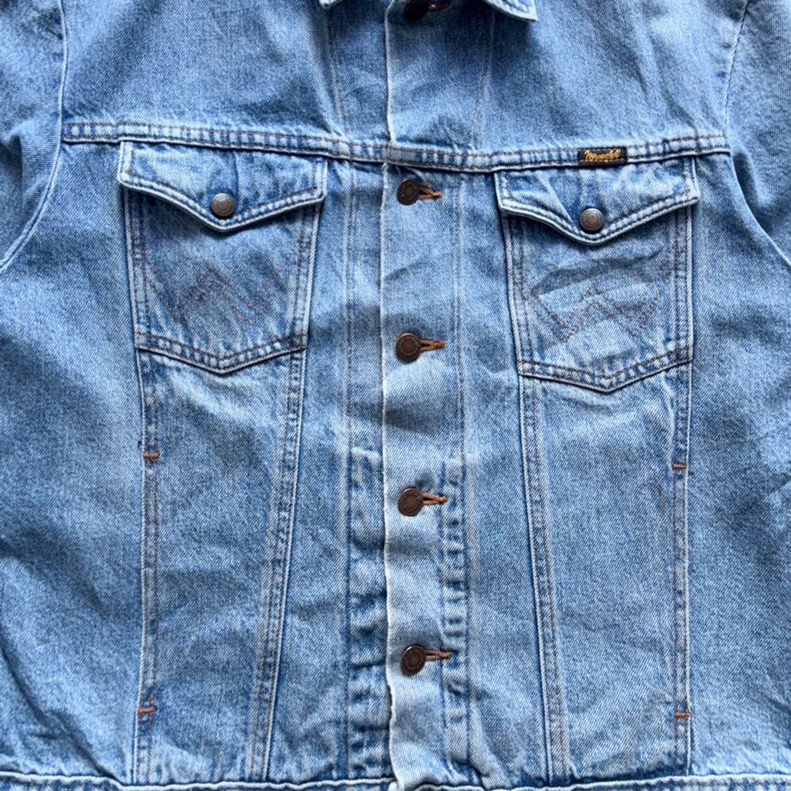 80~90s USA 랭글러 Wrangler 정통 웨스턴 데님 자켓 상품이미지5