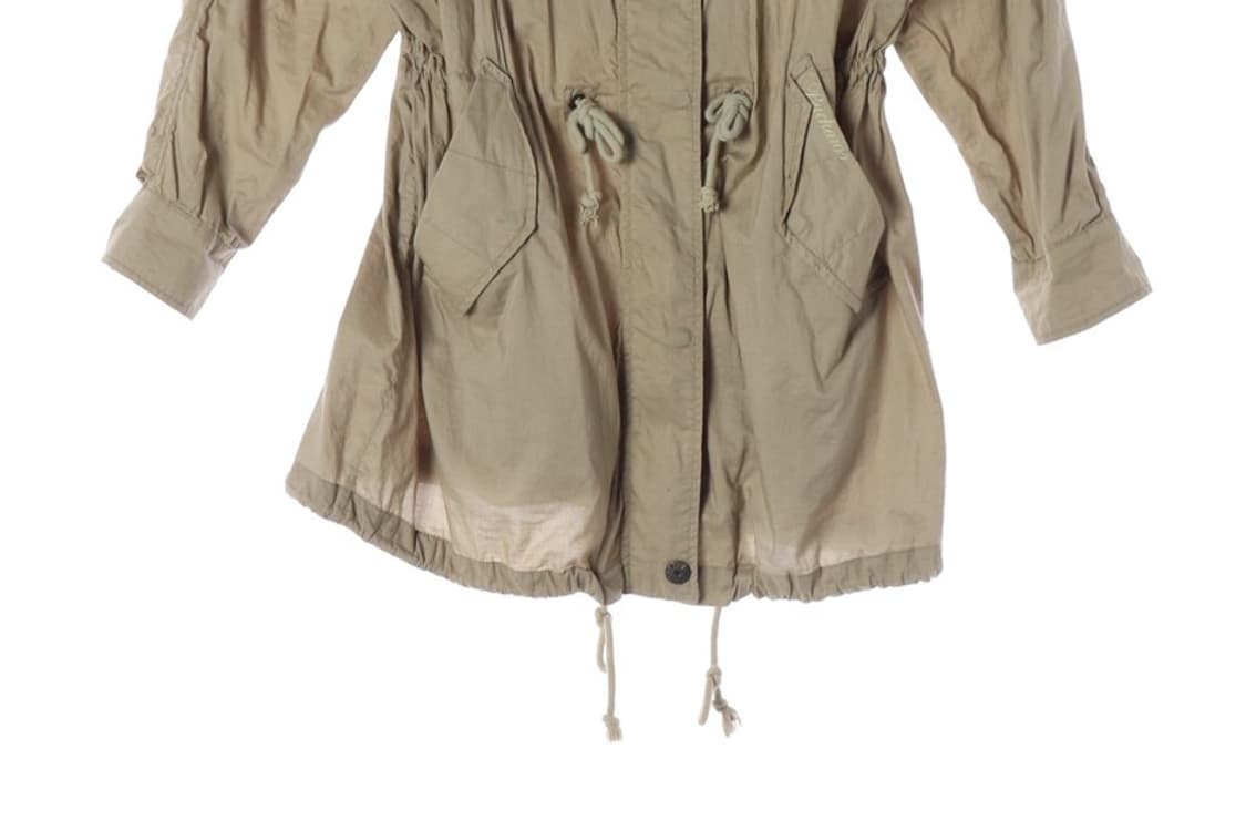 버커루 빈티지 가오리핏 스트링 야상 자켓 F 상품이미지4