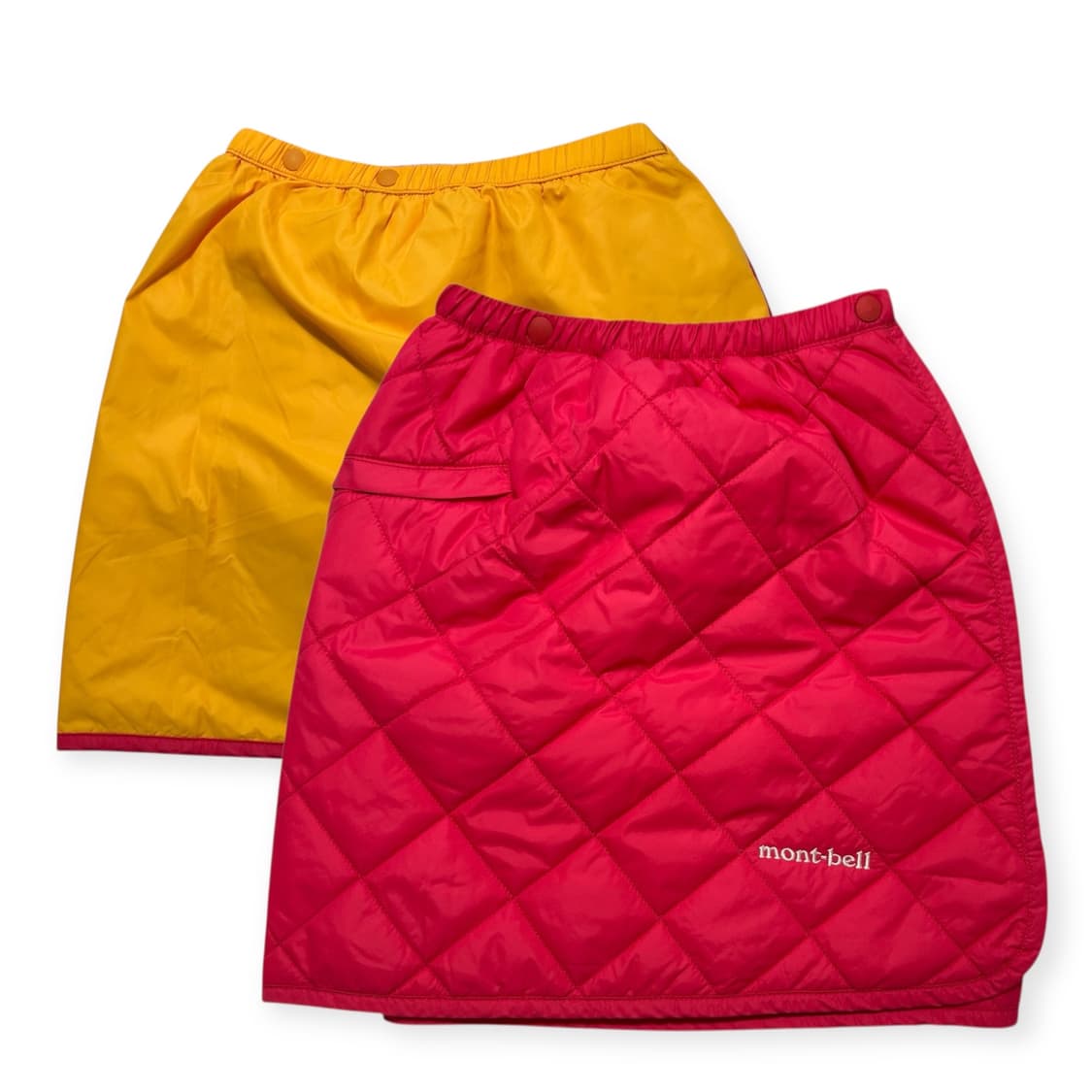 몽벨 키즈 리버시블 패딩 랩스커트(f95-125) 상품이미지1
