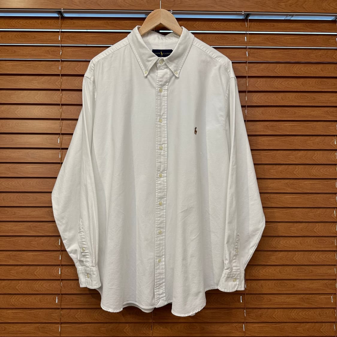 신형 폴로 랄프로렌 멀티 포니 화이트 셔츠 상품이미지3