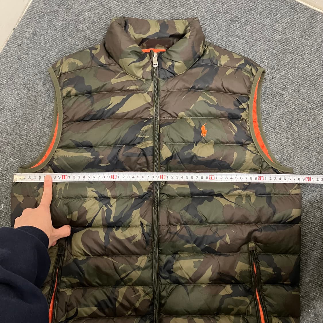 N192 폴로 카모 패딩 베스트 조끼 상품이미지4