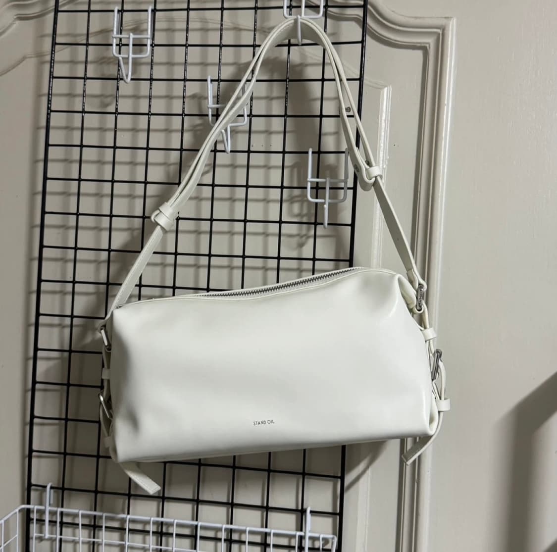 스탠드오일 머쉬 스퀘어백 크림새상추 상품이미지2