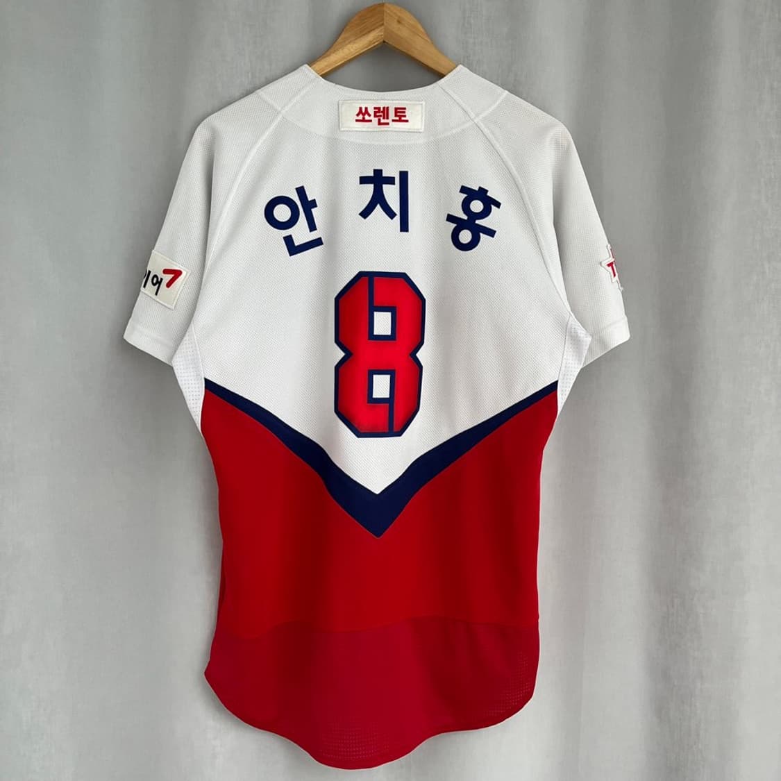 기아타이거즈 반팔 야구 유니폼/안치홍/#4035 상품이미지3