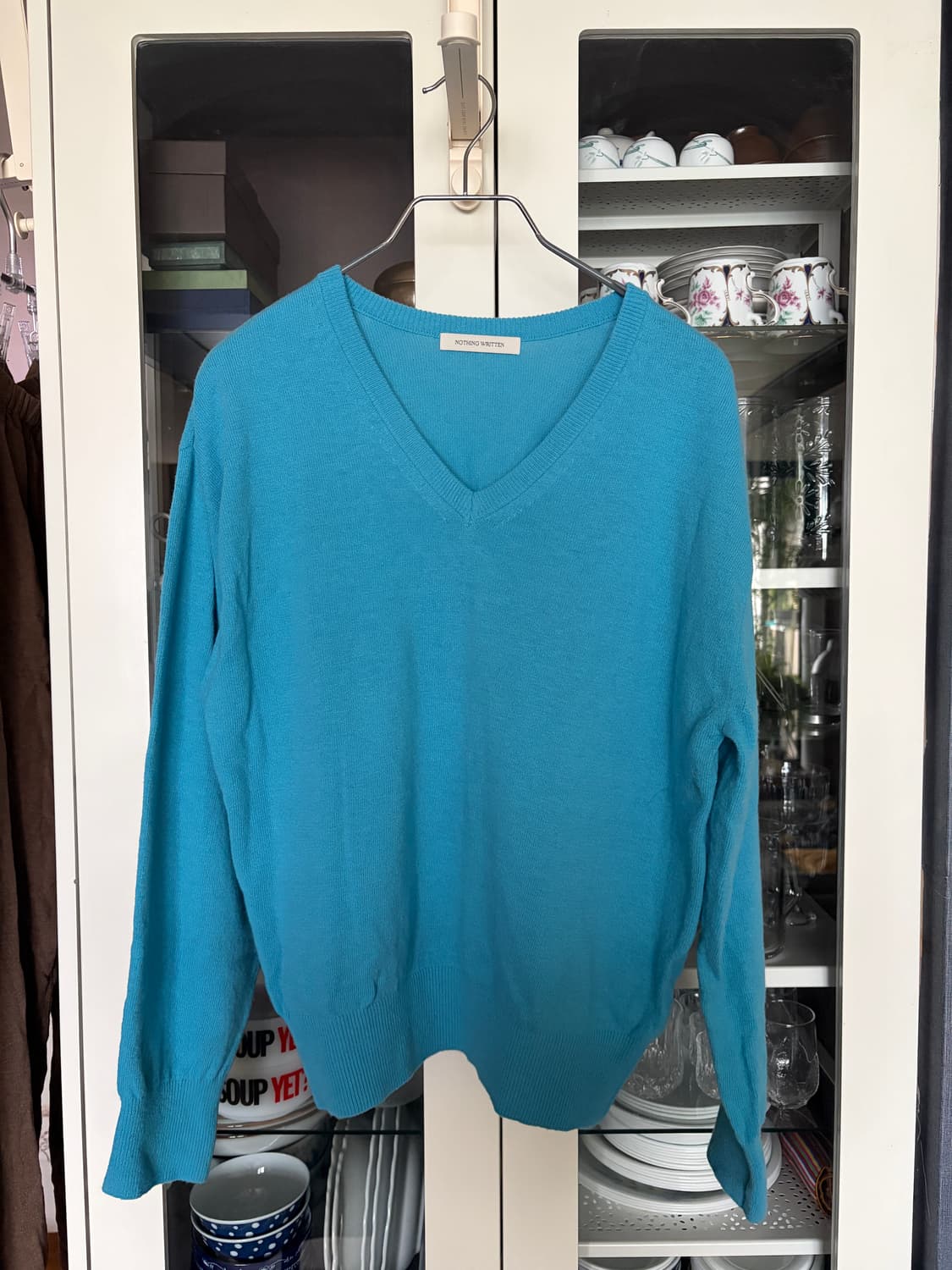 낫띵리튼 브이넥 니트 Puno v-neck pullover 상품이미지2