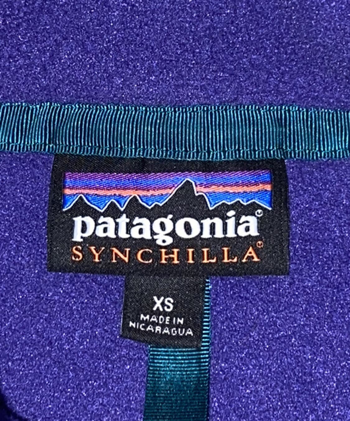 15FW 파타고니아 신칠라 스냅-T 퍼플/블루 상품이미지3