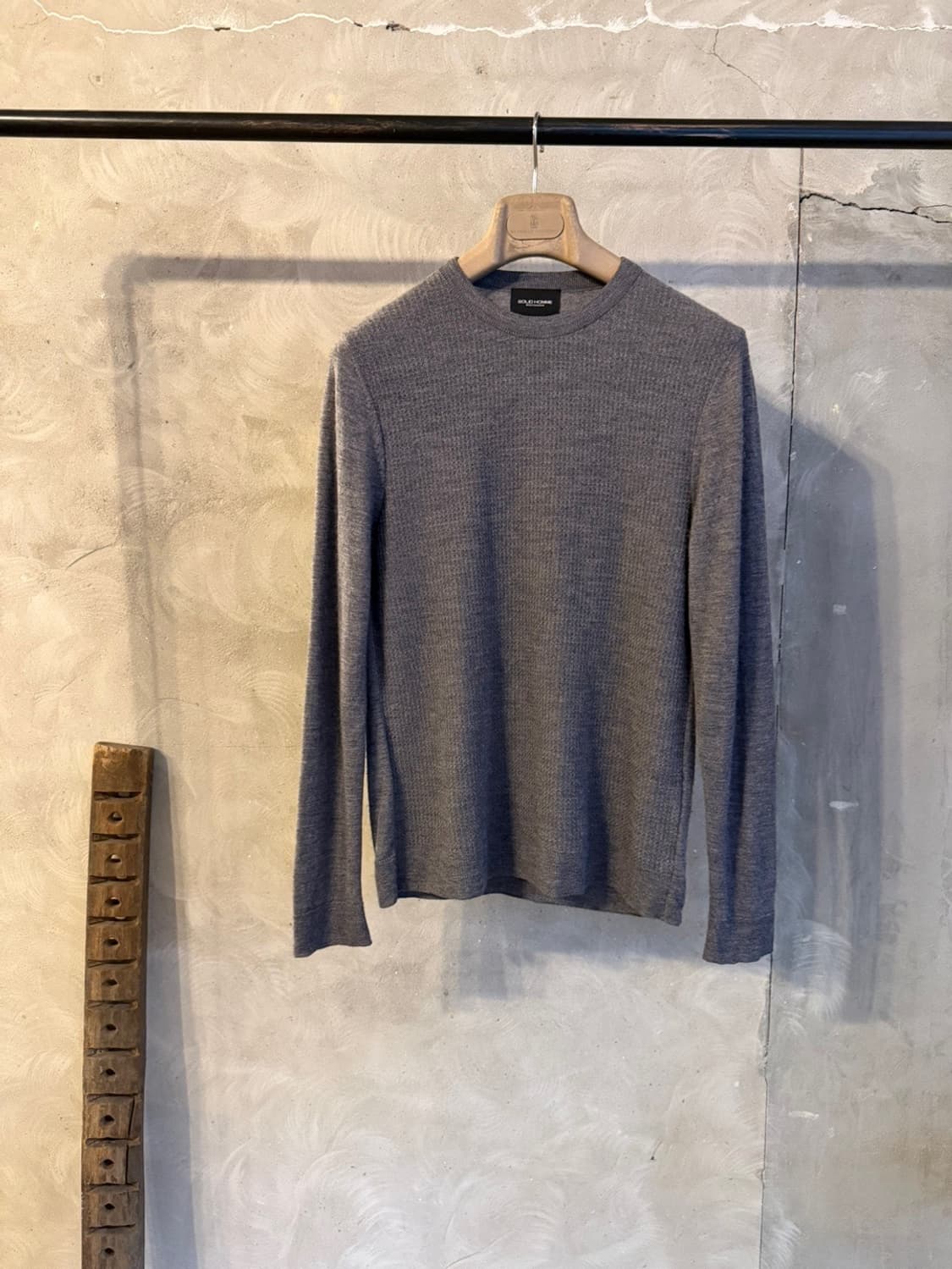 솔리드옴므 크루넥 니트 100 상품이미지10