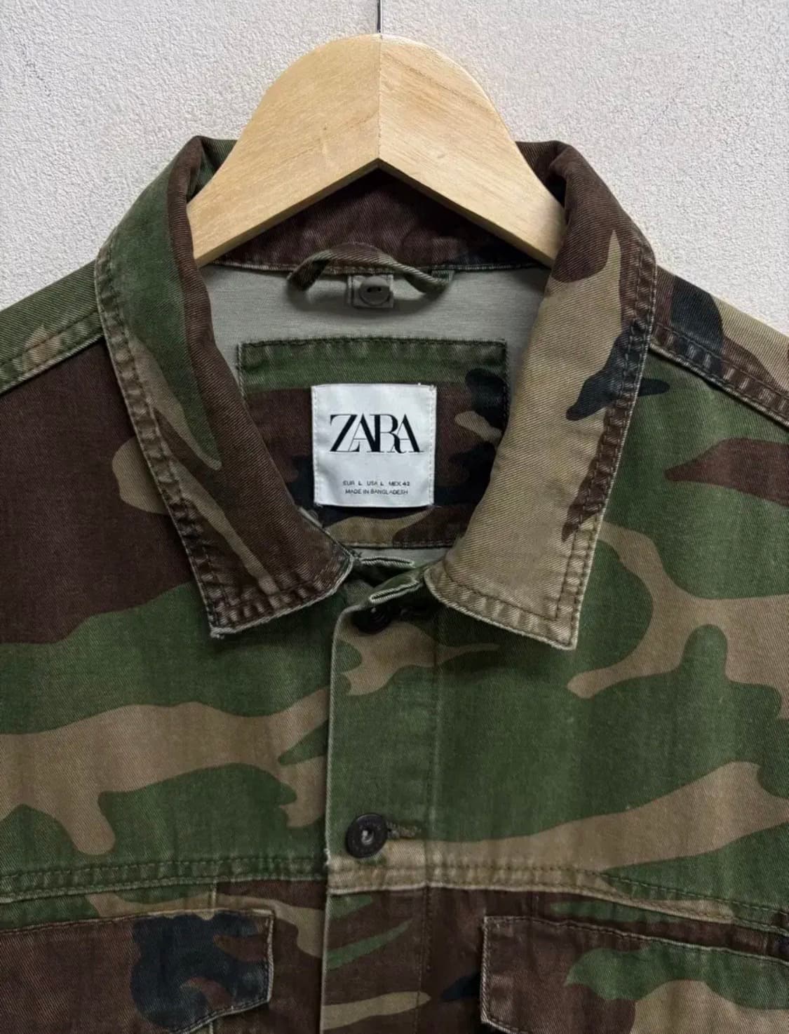 자라 밀리터리 야상자켓 L 상품이미지4