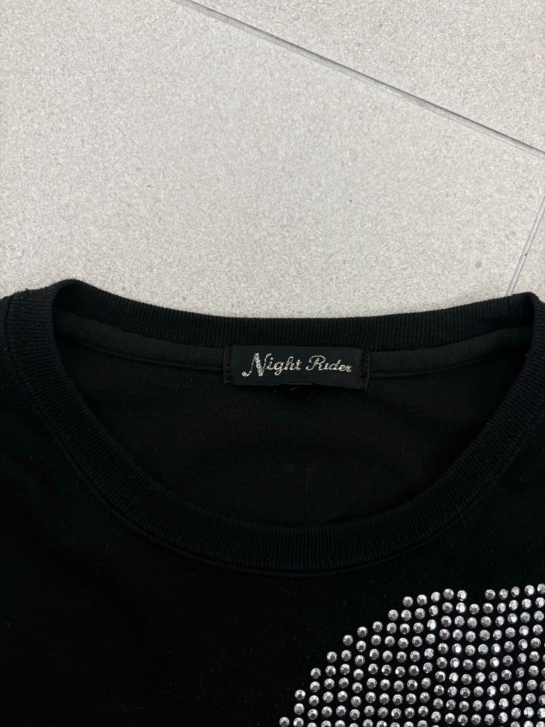 스컬 큐빅 프린팅 롱슬리브 상품이미지3