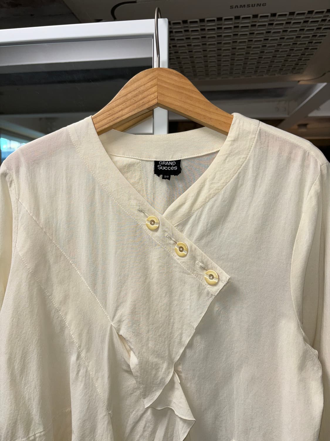 Grand succes 변형 블라우스 상품이미지3