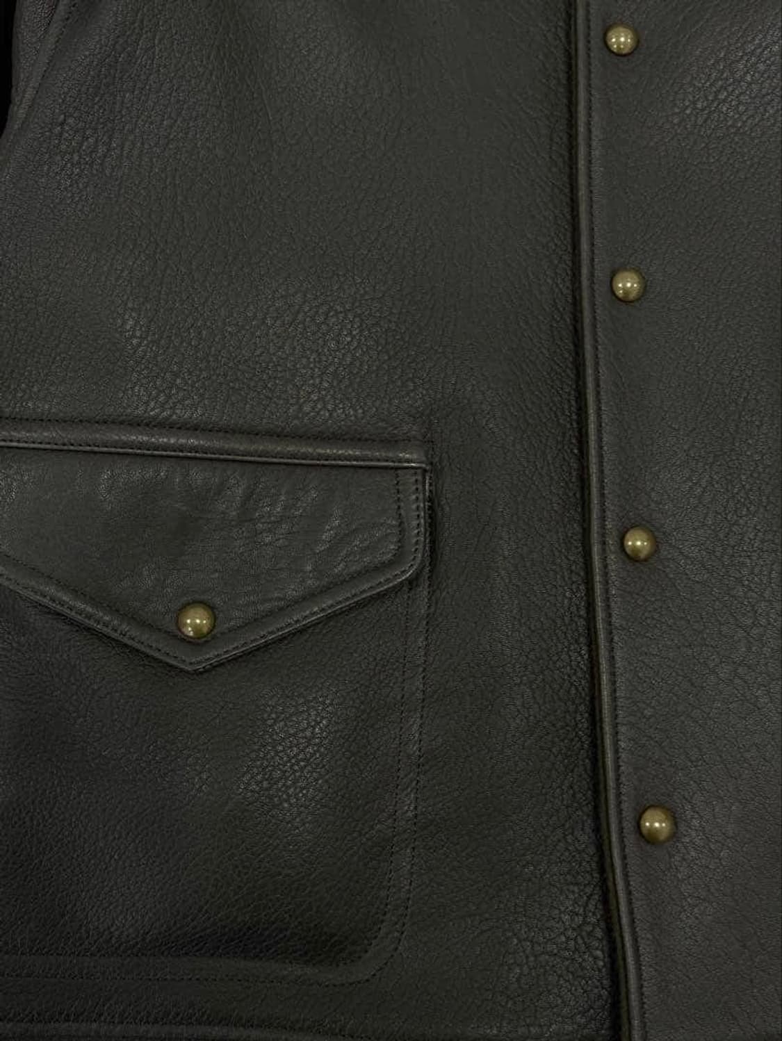 26ss Leather A-1 Flight Jacket 상품이미지5