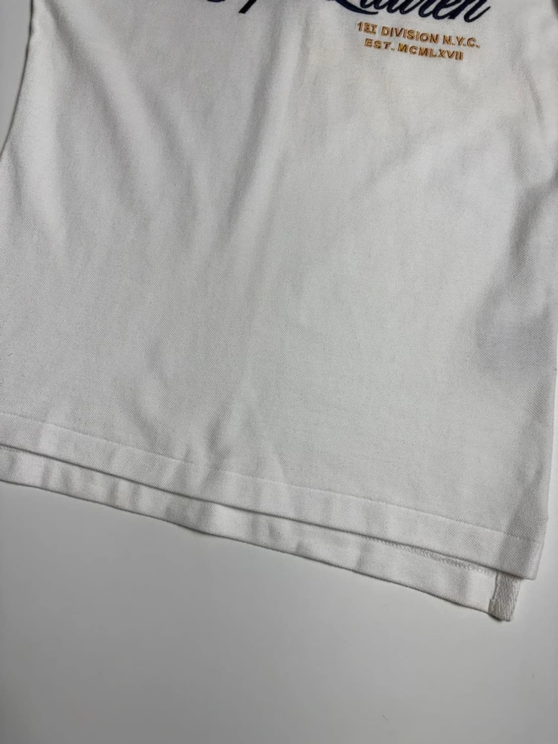 폴로 랄프로렌 크레스트 와펜 로고 스펠아웃 피케 반팔 티셔츠 R1510 상품이미지3