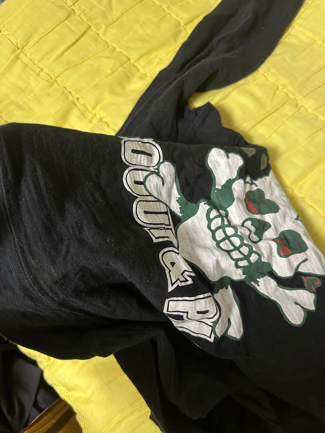 블랙 해골 롱슬리브 펑크 상품이미지2