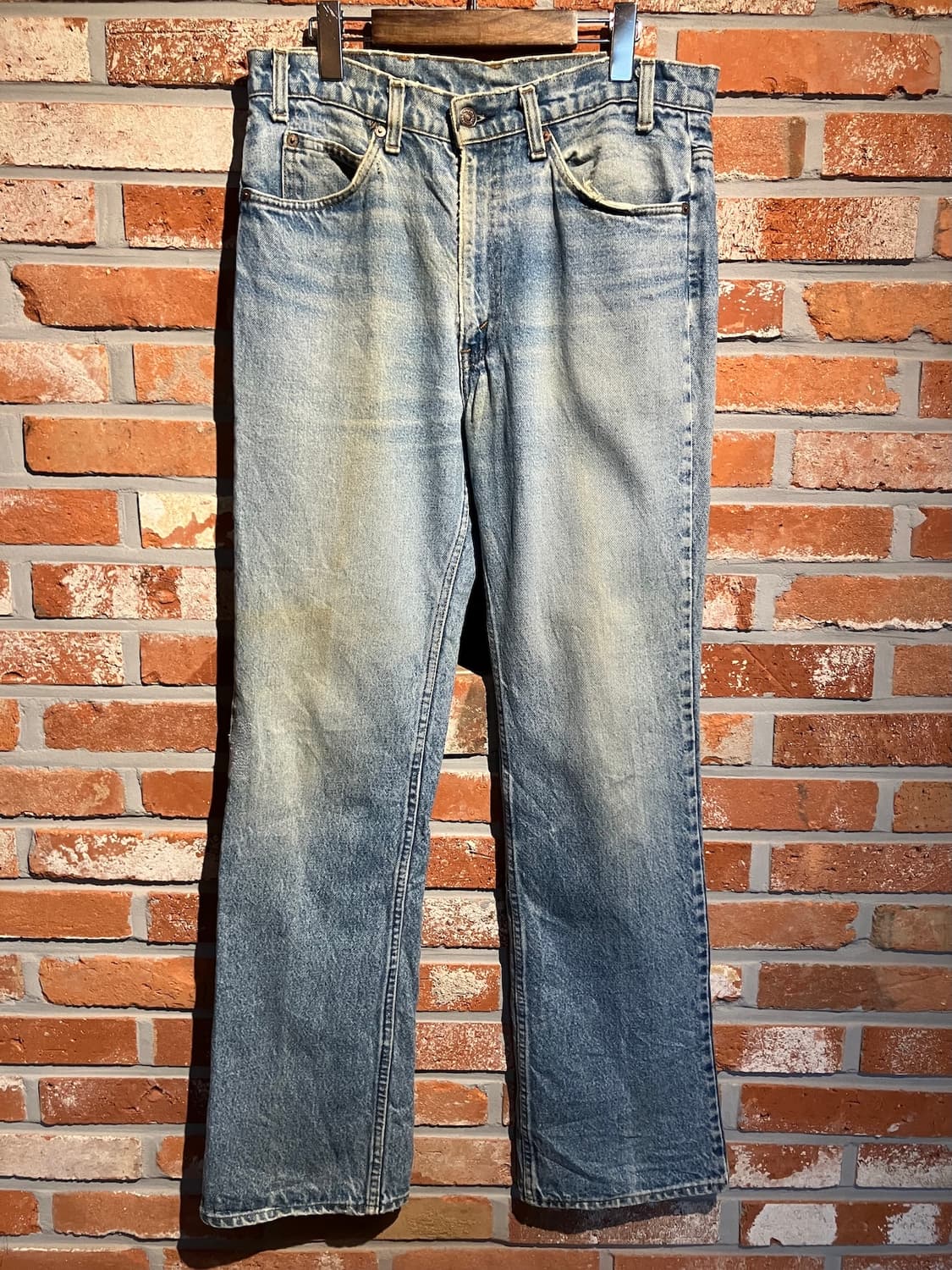 80s USA 빈티지 리바이스 517 부츠컷 데님 팬츠 상품이미지2