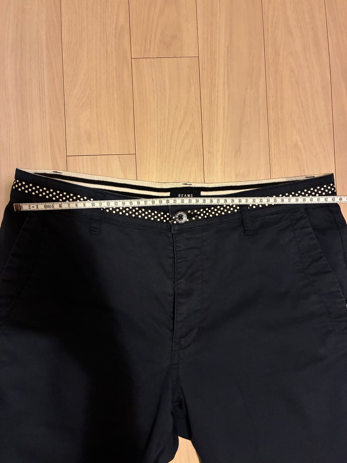 [정품] 빔즈 하트(BEAMS HEART) 다크 네이비 팬츠 라지 상품이미지7