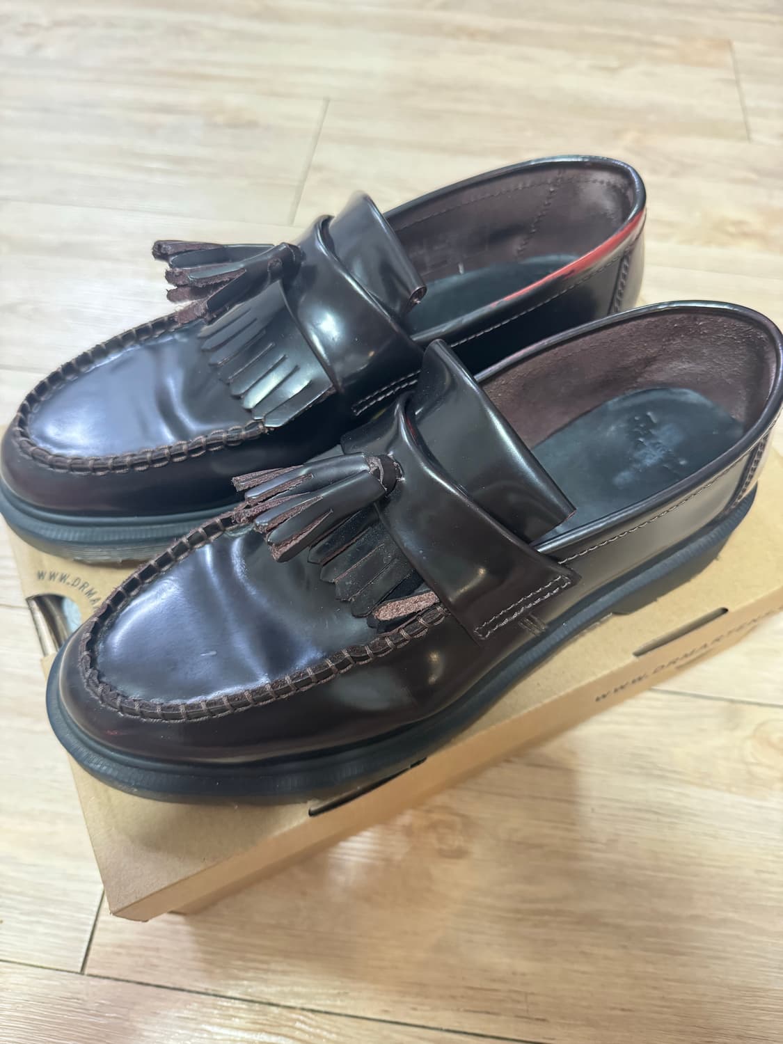 닥터마틴 아드리안 체리레드 280 (UK 9) 상품이미지2