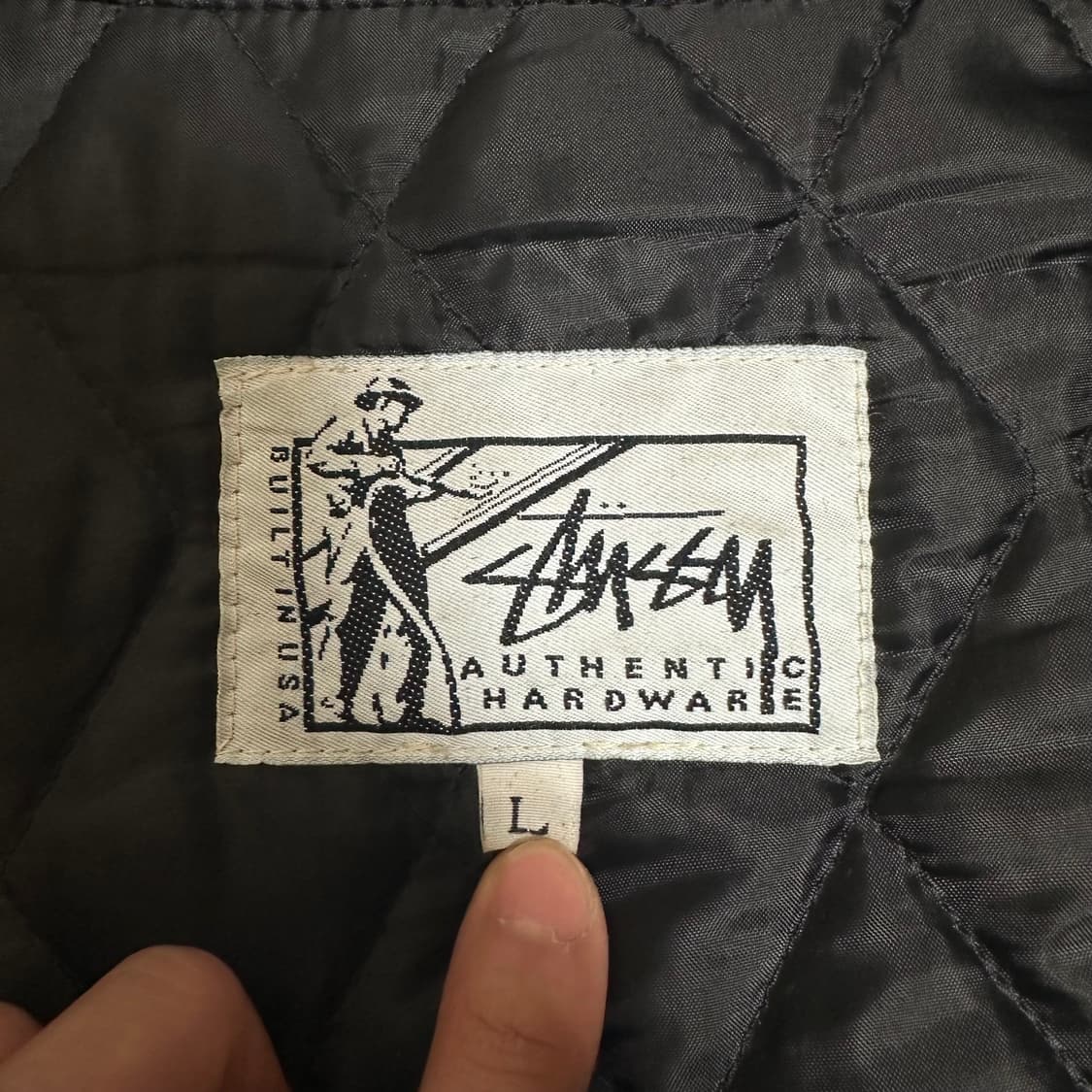 80s 올드 빈티지 스투시 홈보이 바시티 자켓 L사이즈 상품이미지9