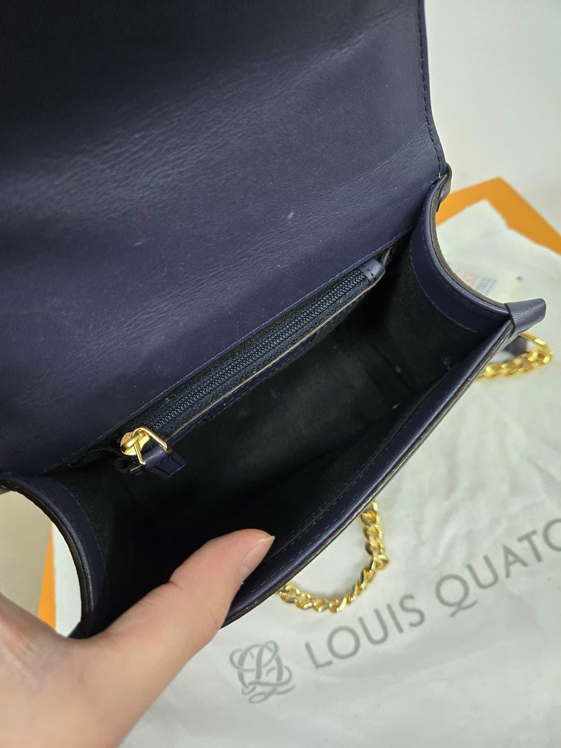 [보증서 정품]루이까또즈 체인 숄더백 상품이미지3