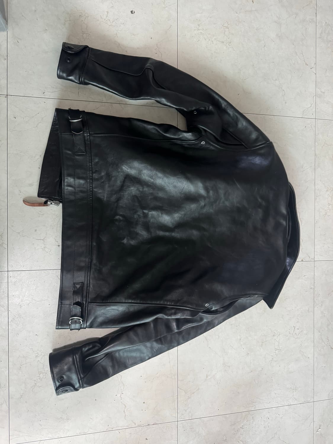 리얼 시몬스 중홀랜드 가죽 자켓 XL 말가죽 상품이미지2