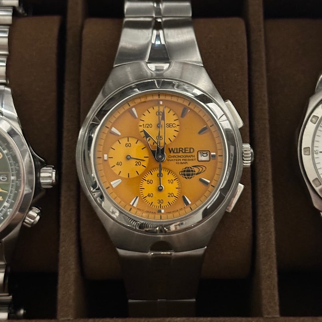 세이코 SEIKO WIRED x BEAMS 한정 크로노그래프 쿼츠 시계 상품이미지1