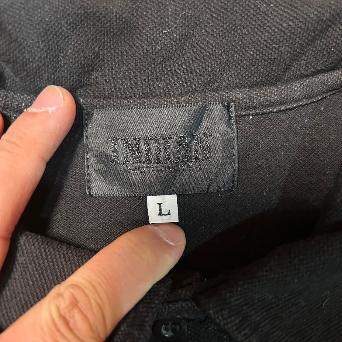 [L] 인디언 모터사이클 카라 반팔 상품이미지5