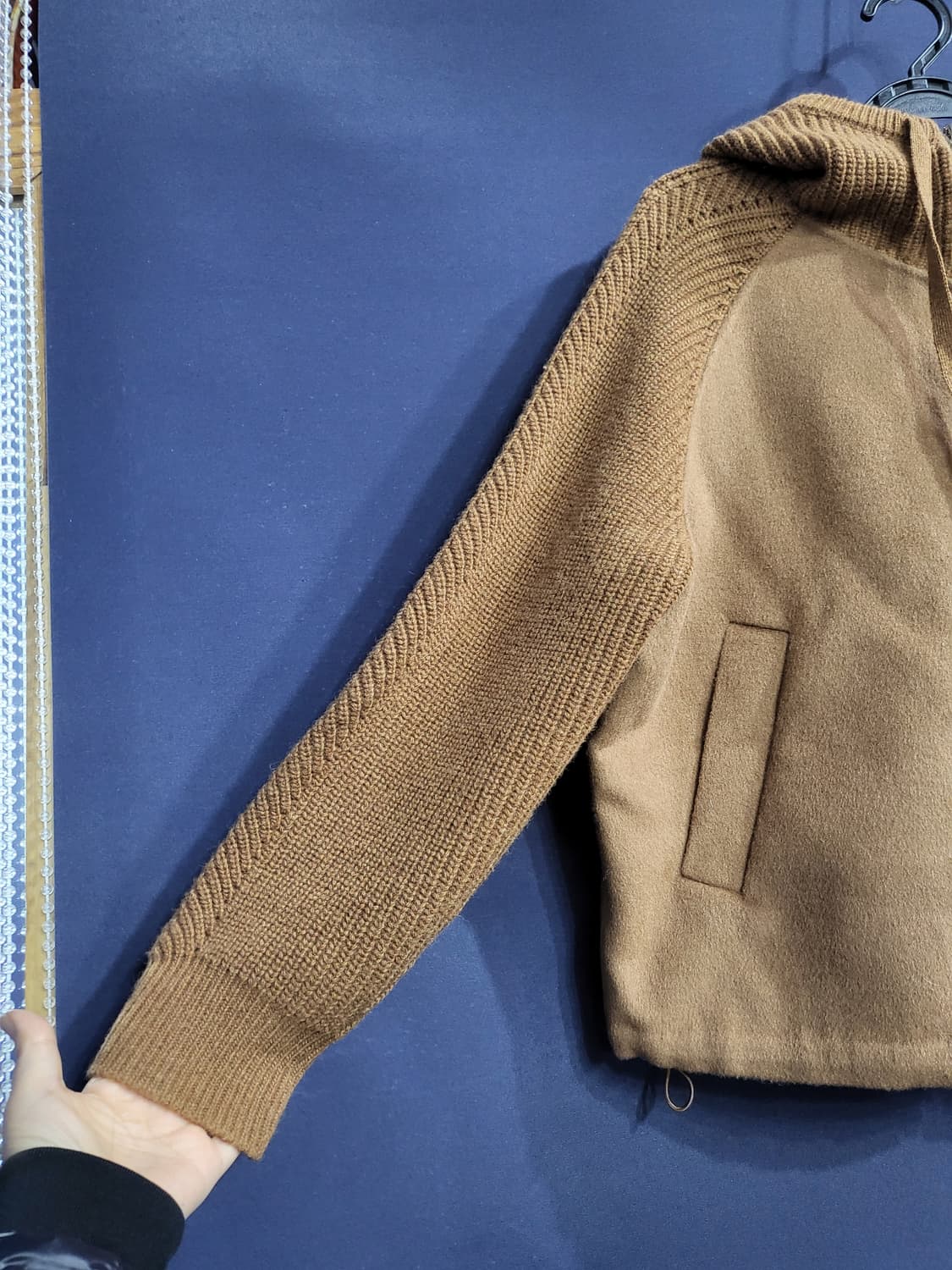 yeejee 울 핸드메이드 후드 자켓 상품이미지3