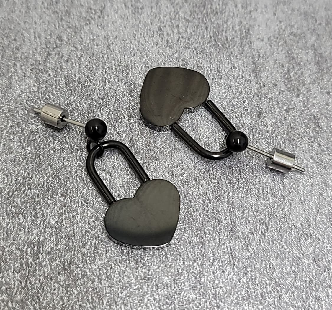 heart earrings 상품이미지5