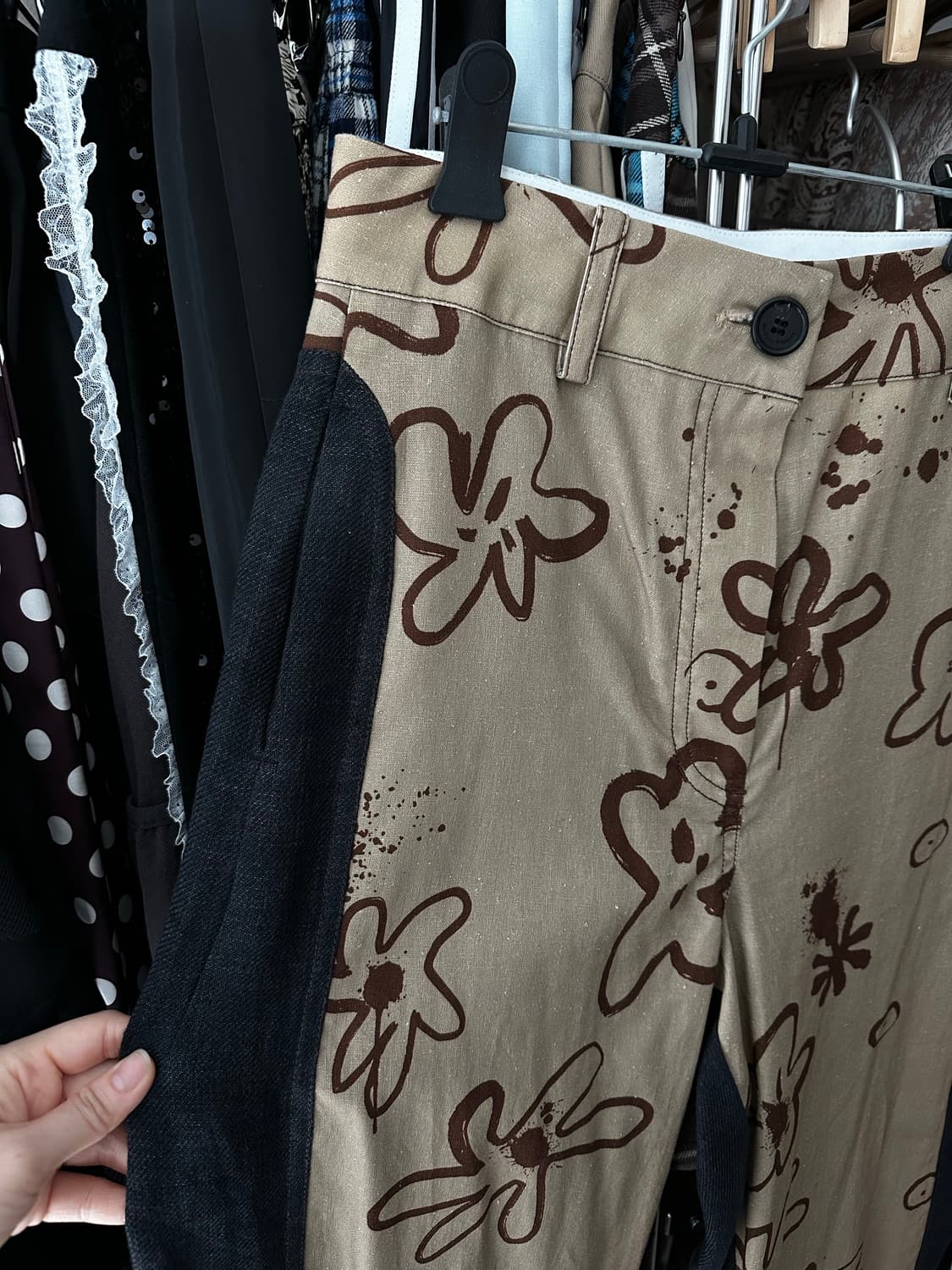 오픈와이와이 린넨 와이드 팬츠 상품이미지2