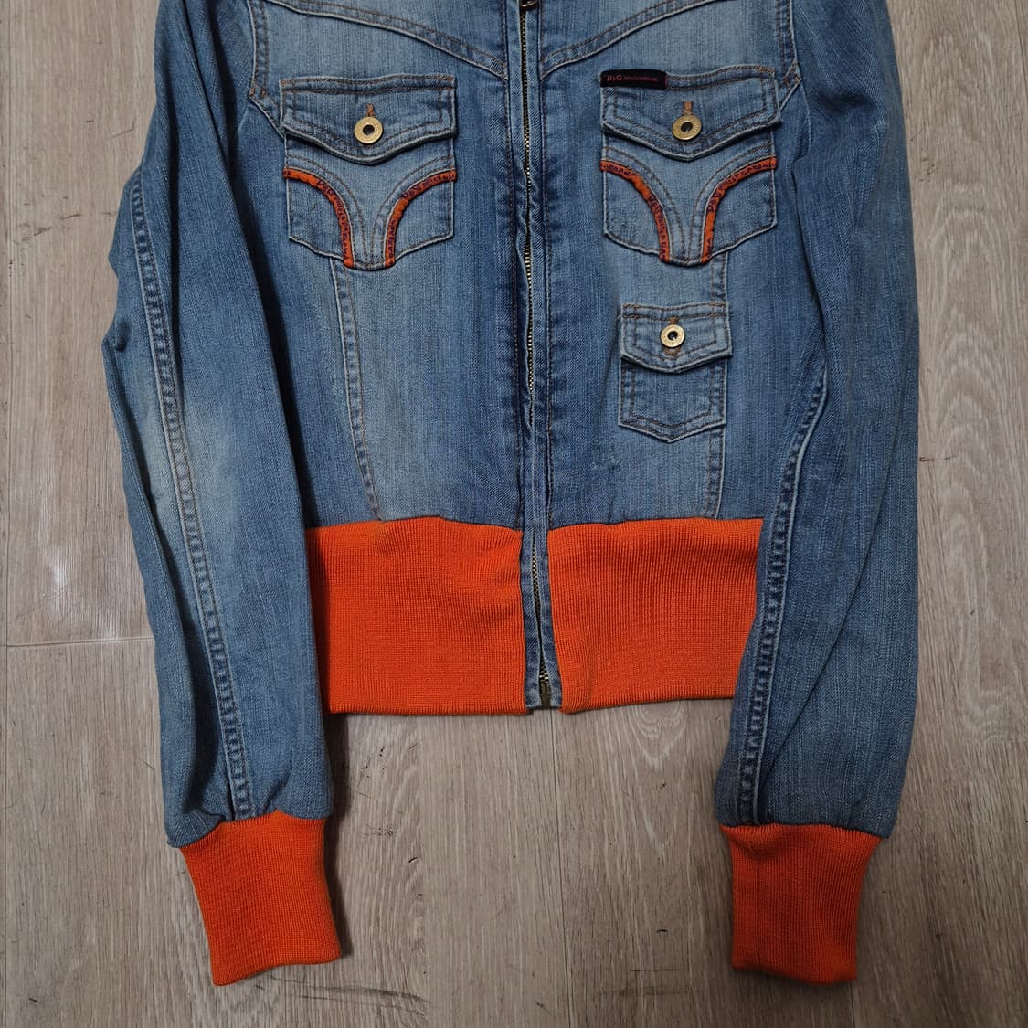 돌체앤가바나 이태리 여성 데님 청자켓 (36) 상품이미지3