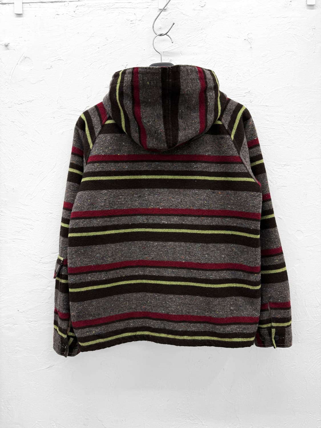 ku usa 스트라이프 울 후드집업 상품이미지7