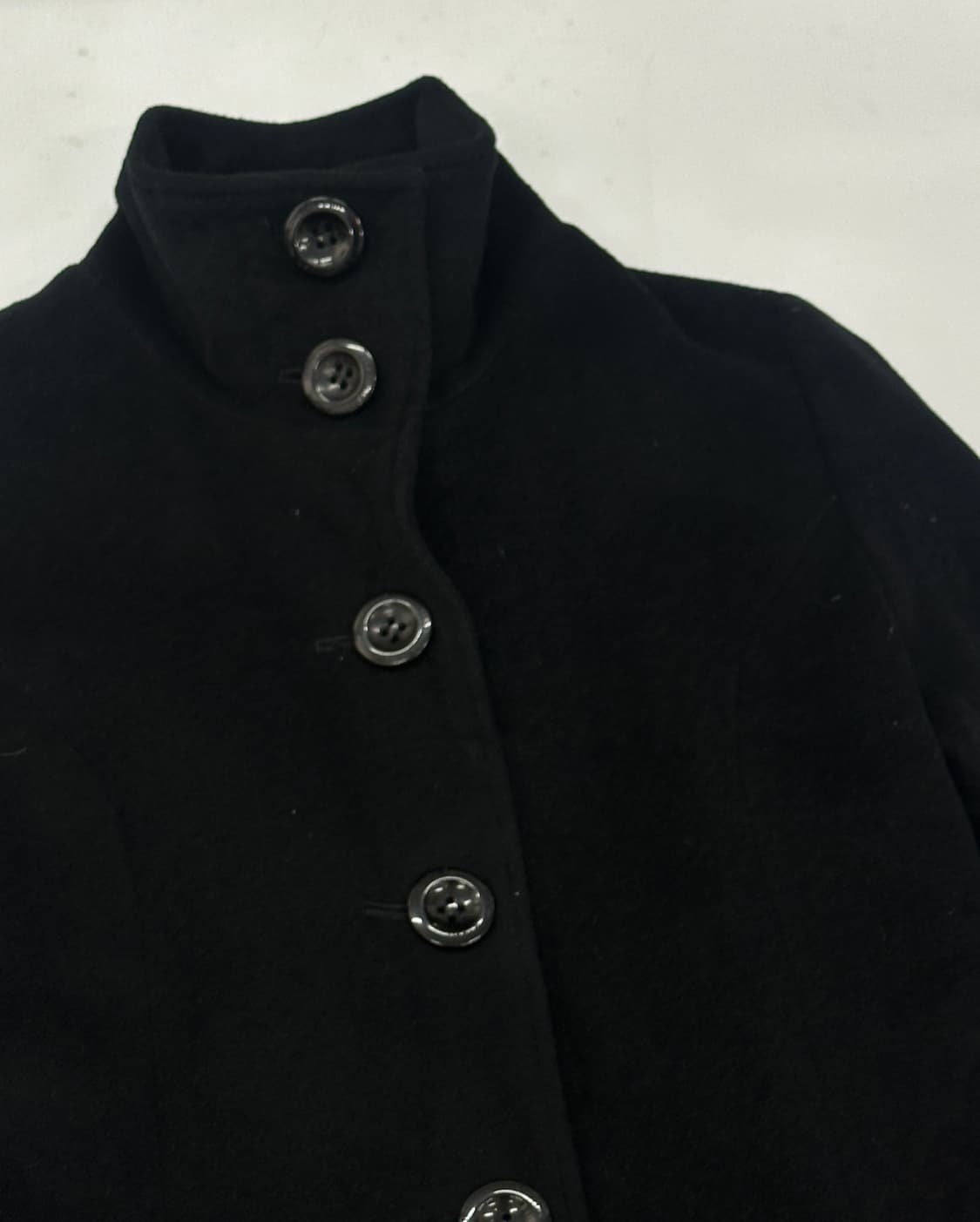 🖤사와코의 블랙 롱 코트🖤 넥 포인트 펑크 락 시크 나나깔 뒷트임 상품이미지4