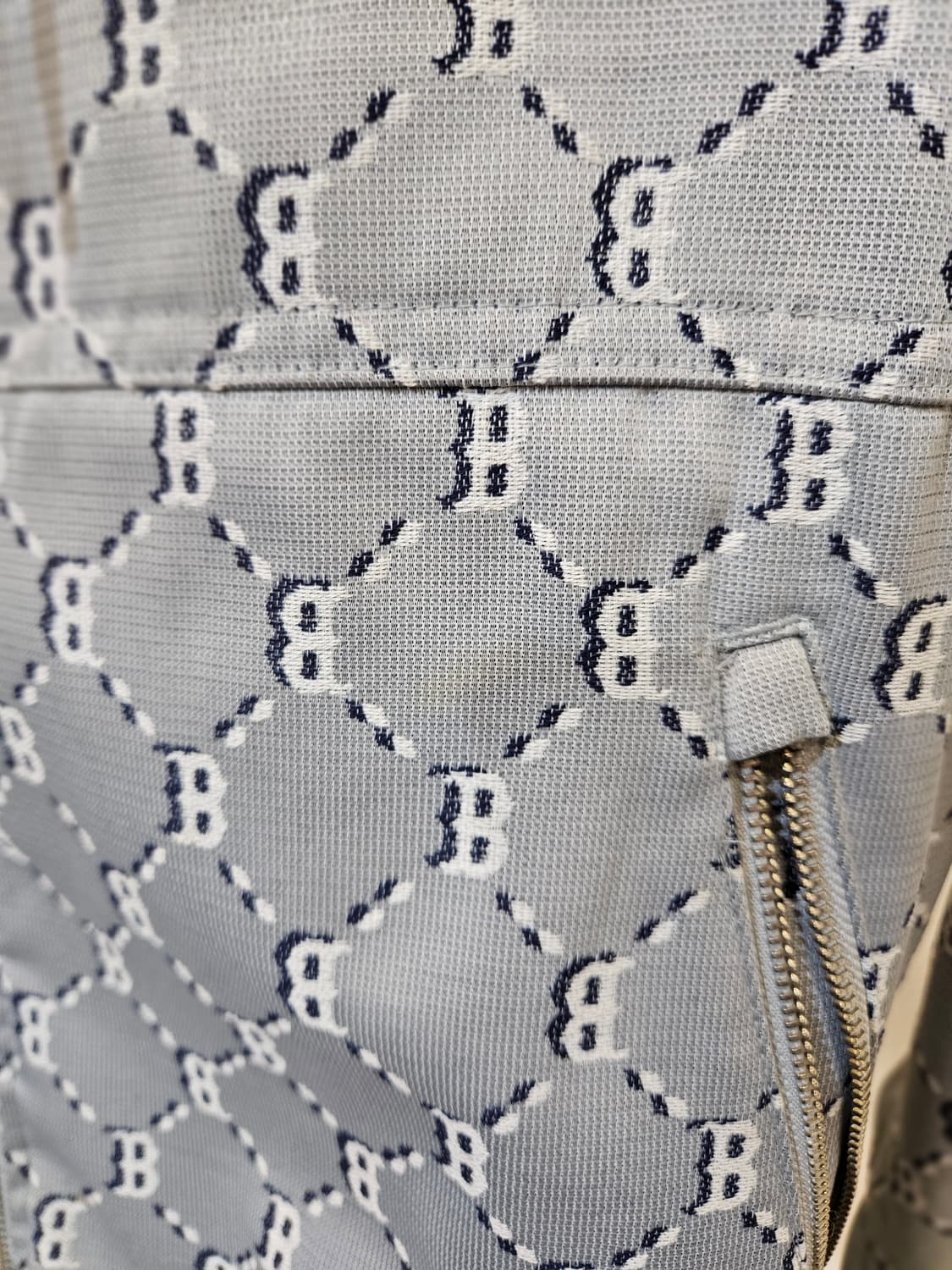 MLB 보스턴 다이아모노그램 자카드 바람막이 상품이미지6