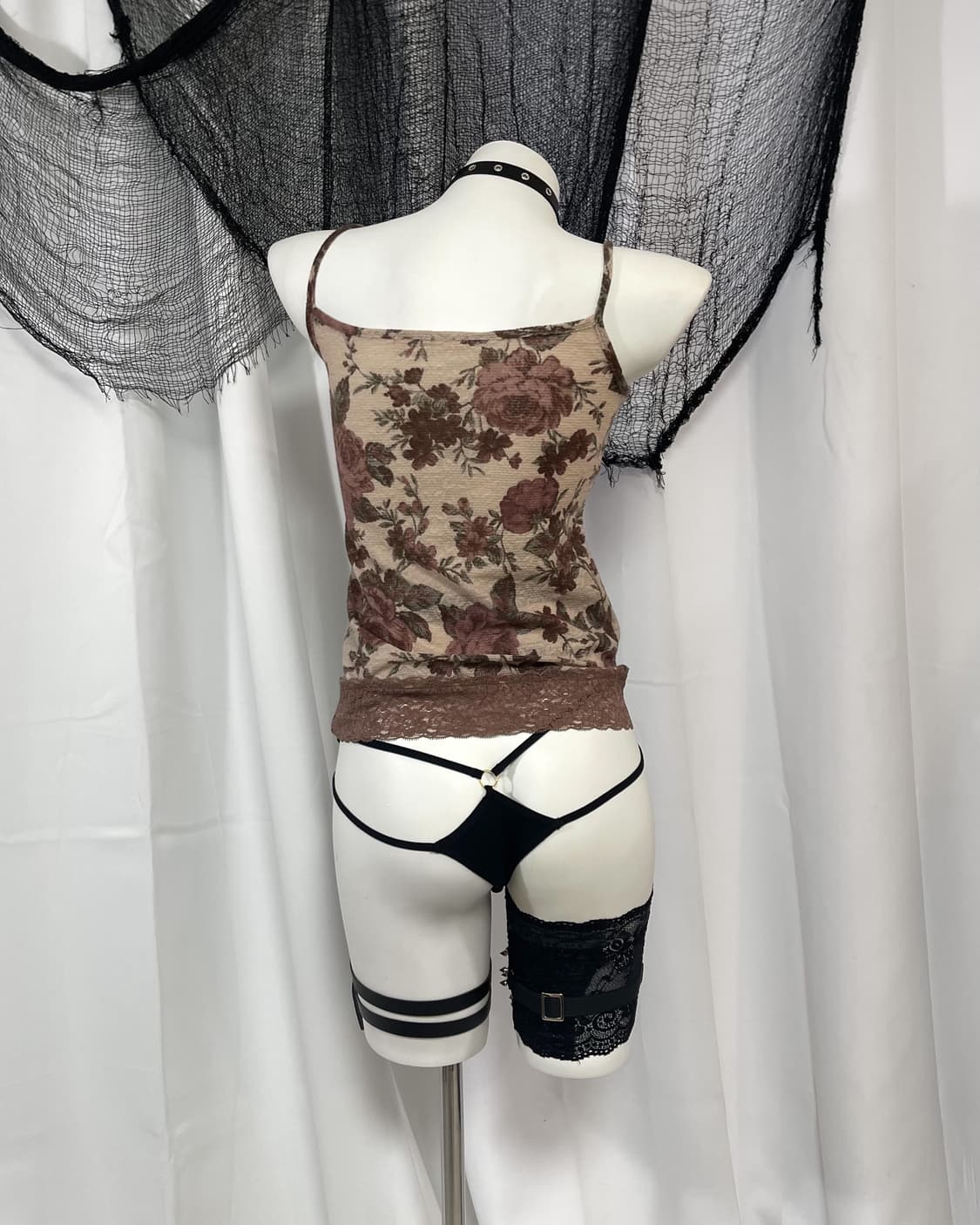 rose lace sleeveless 상품이미지3