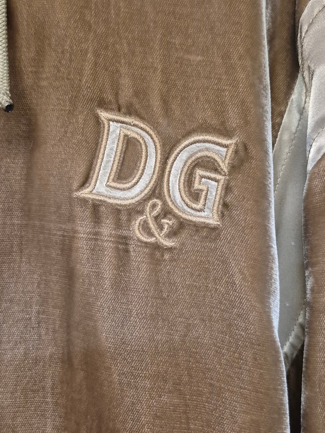 DOLCHE&GABBANA VELVET HOODIE ZIPUP  상품이미지4