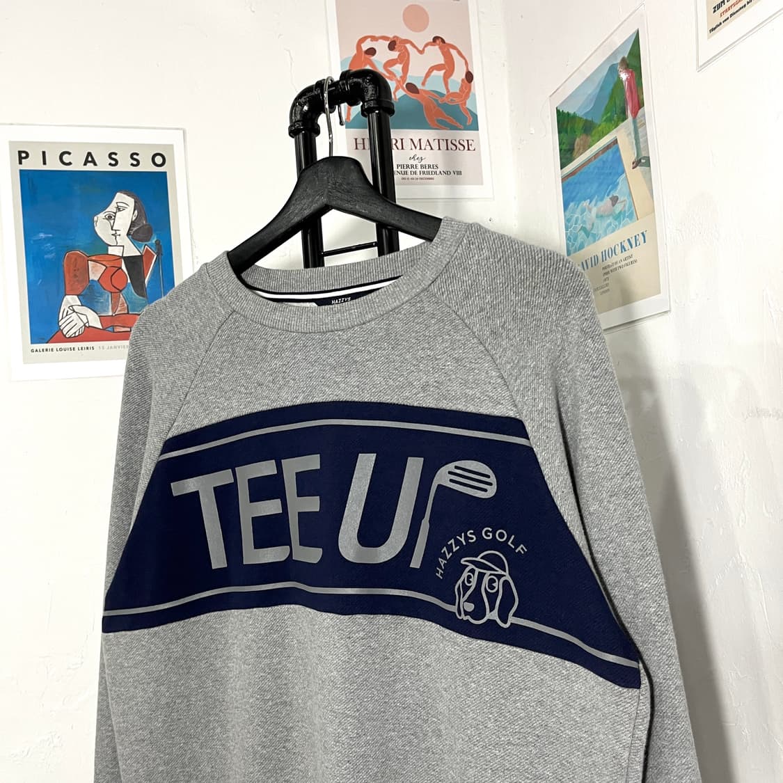 헤지스 골프 프린팅 맨투맨 상품이미지3