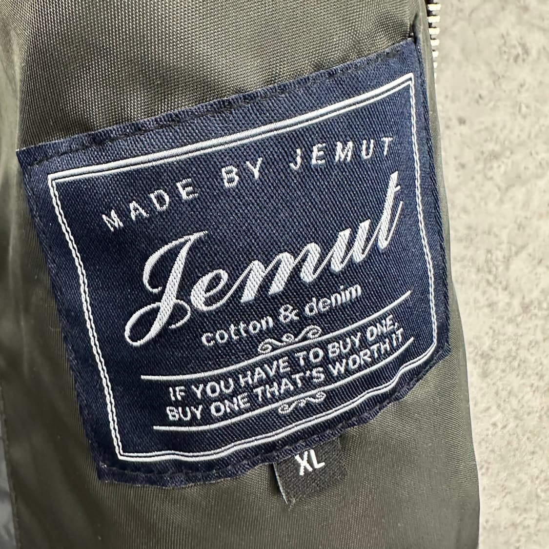 105 Jemut 제멋 남자 오버핏 항공점퍼 상품이미지4