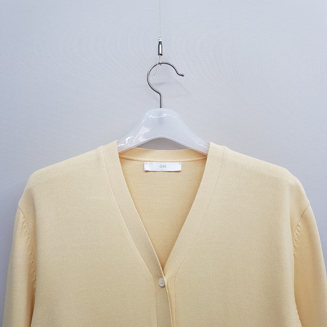 오르 2021 브이넥 니트 가디건 M사이즈 상품이미지2
