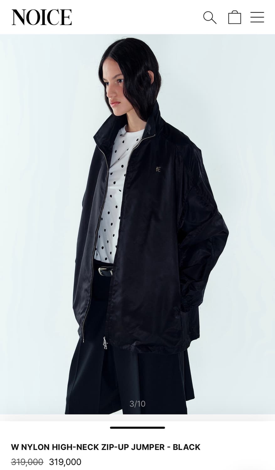 새거)  노이스 점퍼, 자켓 / 정가: 31.9만  상품이미지1