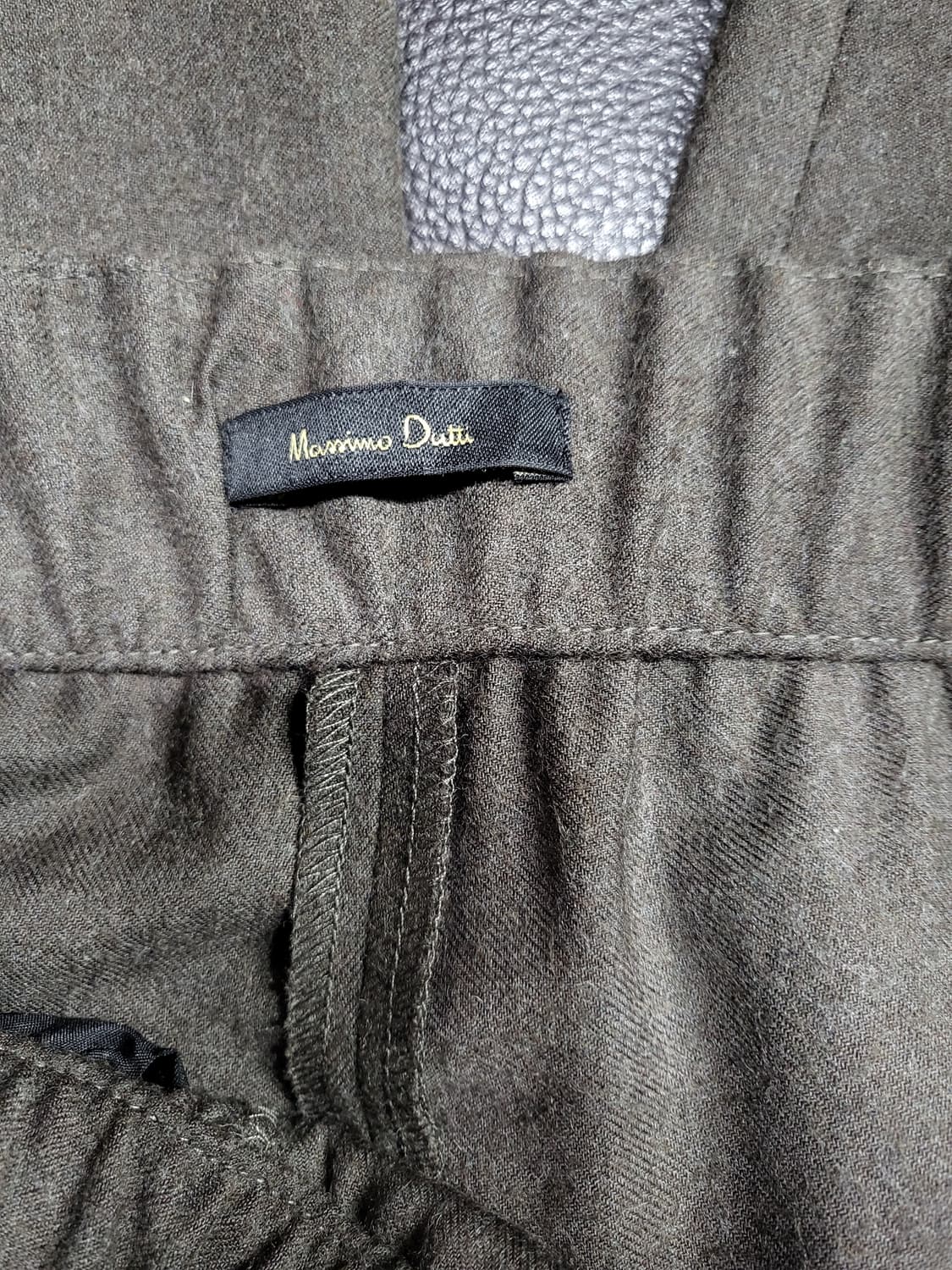 마시모뚜띠 울 밴드 와이드팬츠(새상품) 상품이미지8