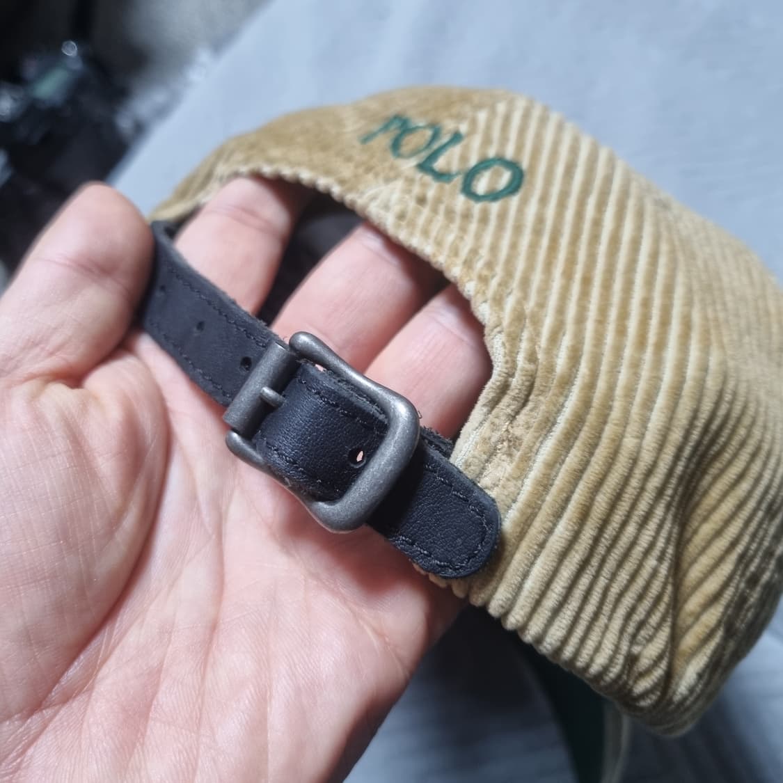 폴로랄프로렌 코듀로이 볼캡 상품이미지2