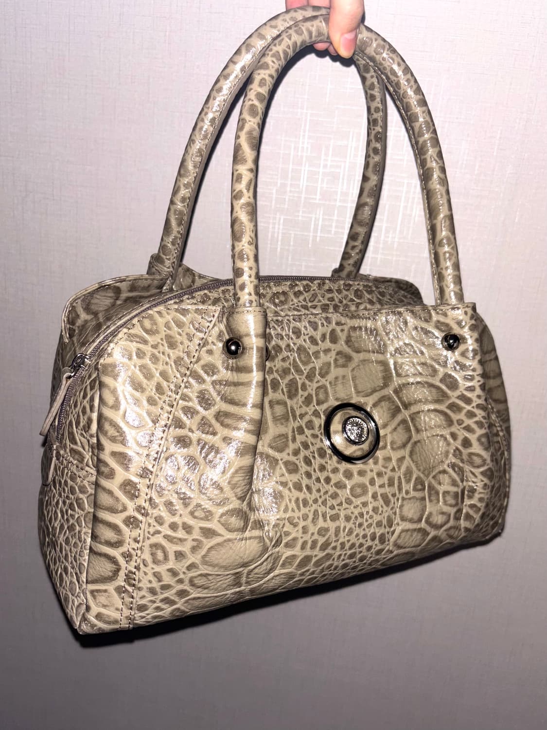 snake pattern vintage bag 상품이미지3