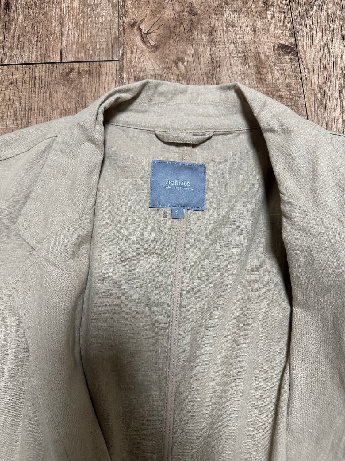 발루트 린넨 코튼 블레이저 4사이즈 상품이미지4