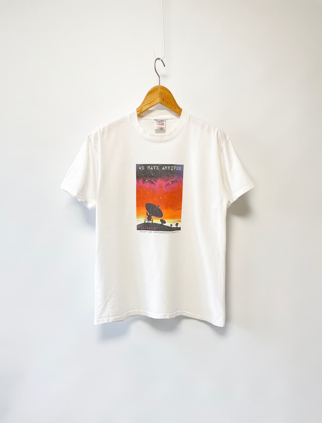 오네이타 Oneita 90s 영화 콘택트 빈티지 티셔츠 상품이미지1