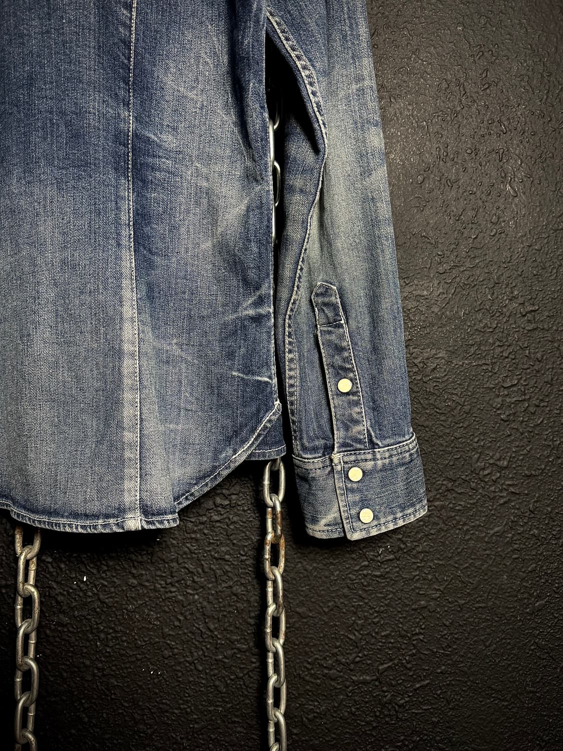 MURDER LICENSE – Indigo Western Denim Sh 상품이미지7