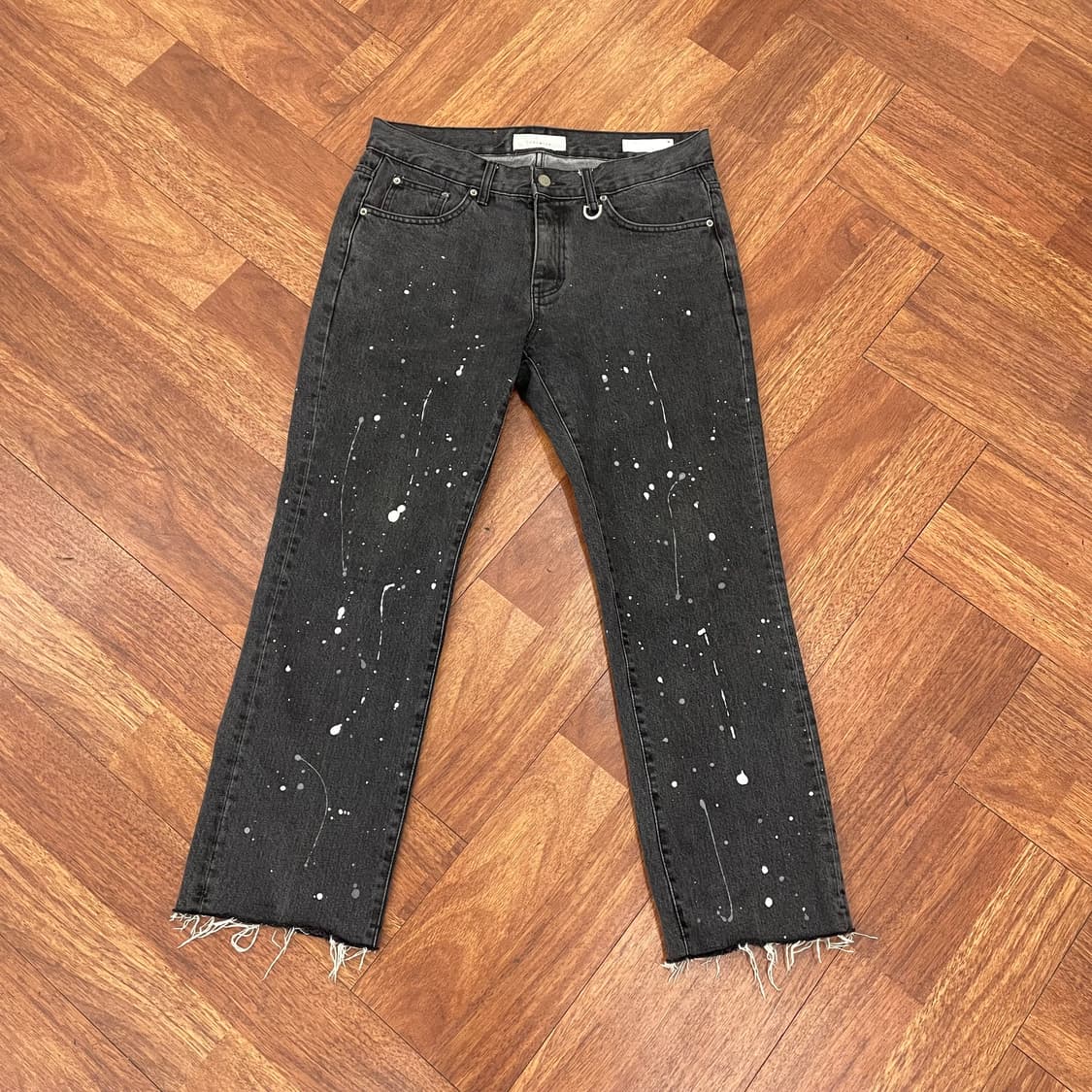 토니웩 페인팅 데님팬츠 상품이미지1