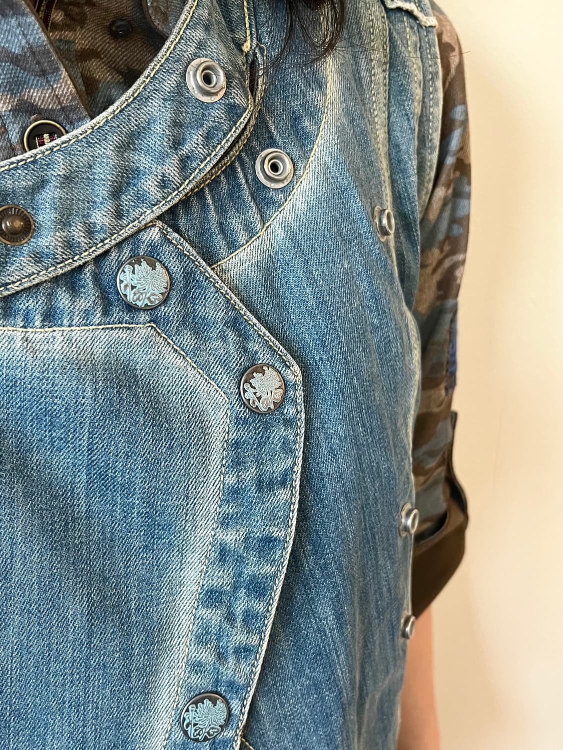 LEVIs 더블 데님 베스트 자켓 상품이미지8