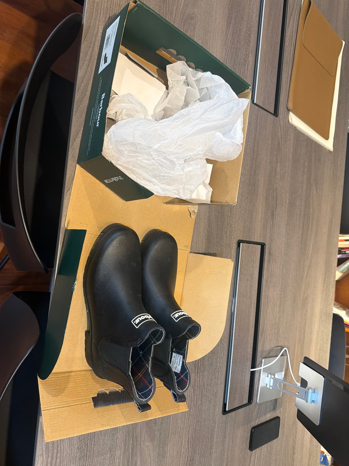 바버 레인부츠 윌턴 웰링턴 부츠 상품이미지1