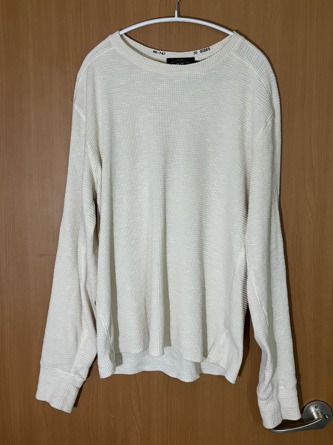 RRL 더블알엘 와플 크루넥 롱슬리브 L 상품이미지2