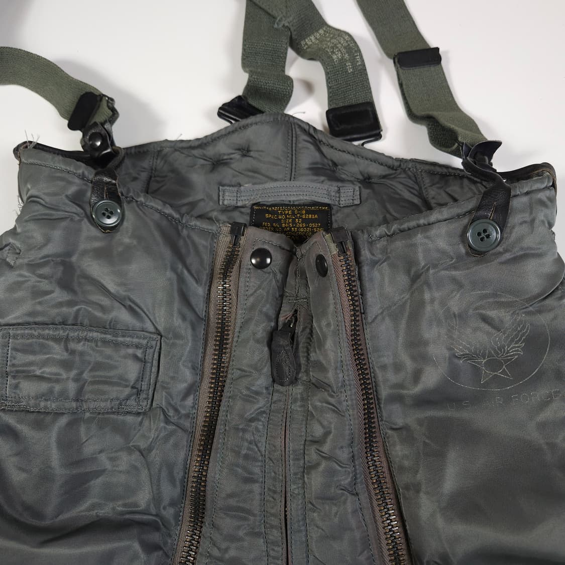 미공군 D-18 밀리터리 오버롤  상품이미지3
