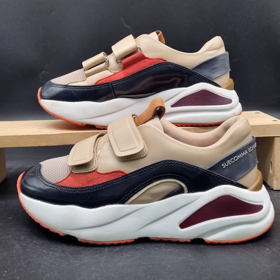 슈콤마보니 메리언 벨크로 여성스니커즈235 상품이미지1